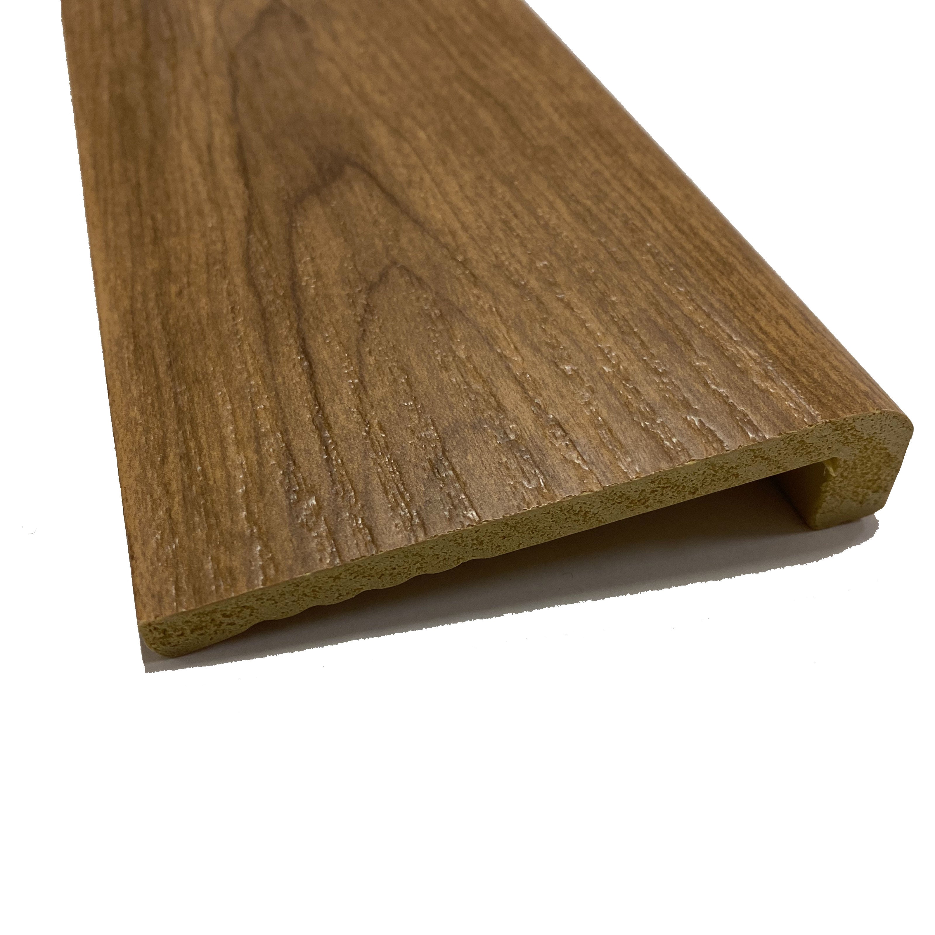 Battiscopa Coprimarmo copribattiscopa in Duropolimero Polistrutturato 100x25 effetto legno o bianco Eternal Parquet