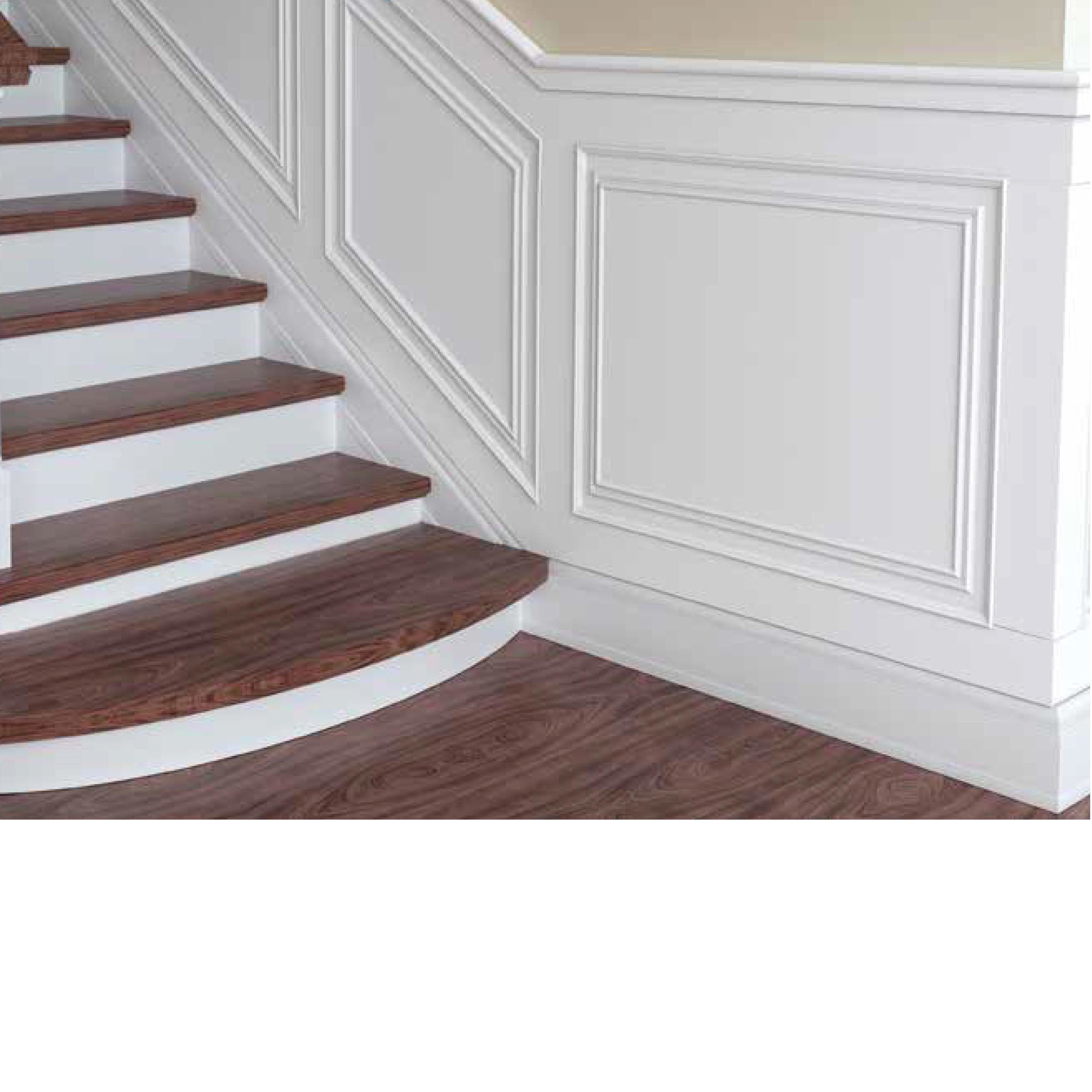 2,2mq di Boiserie in Duropolimero Polistrutturato Mod.Dallas L200xH110 anche scale - Eternal Parquet