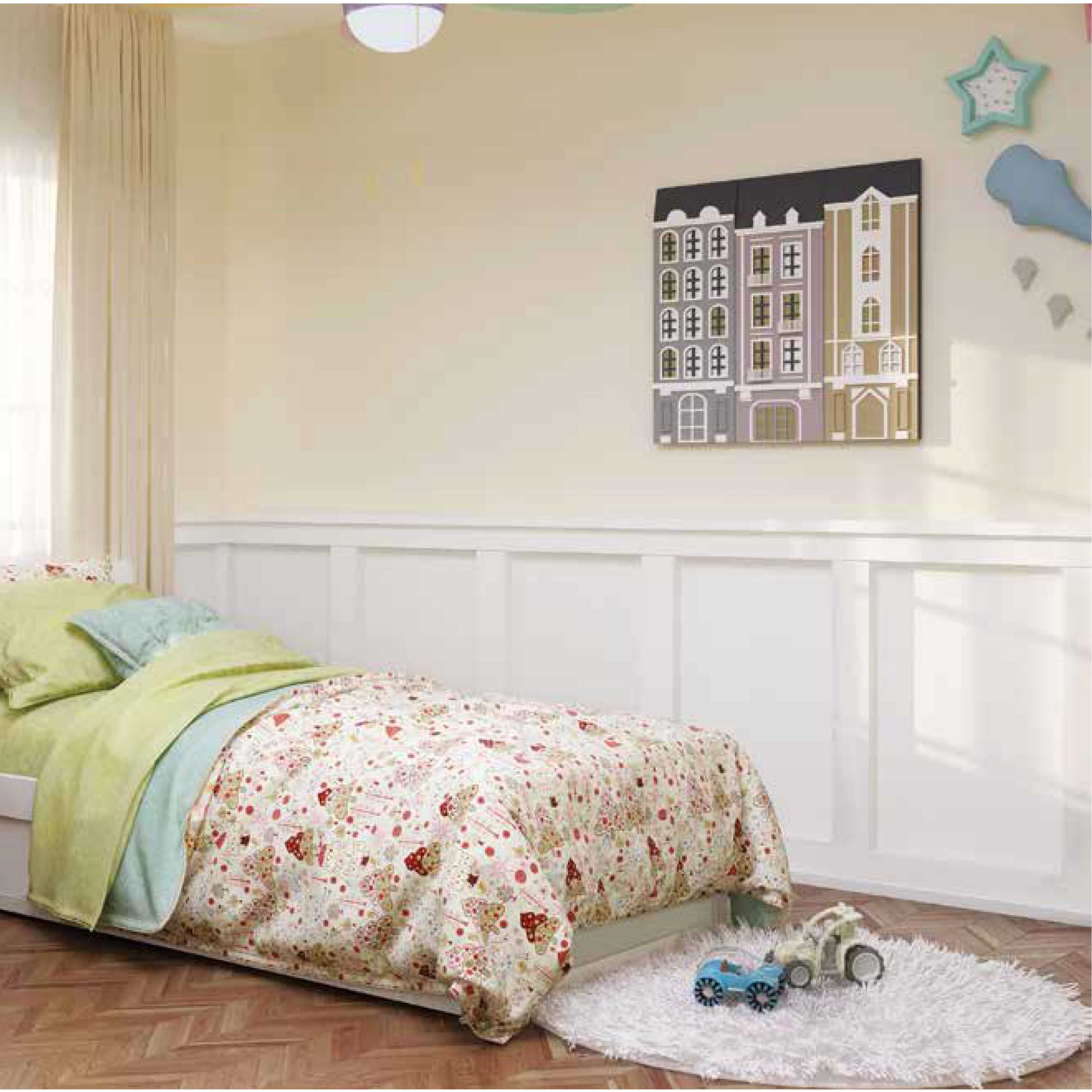 2,5mq di Boiserie in Duropolimero Polistrutturato Mod.TUCSON L200xH125 - Eternal Parquet