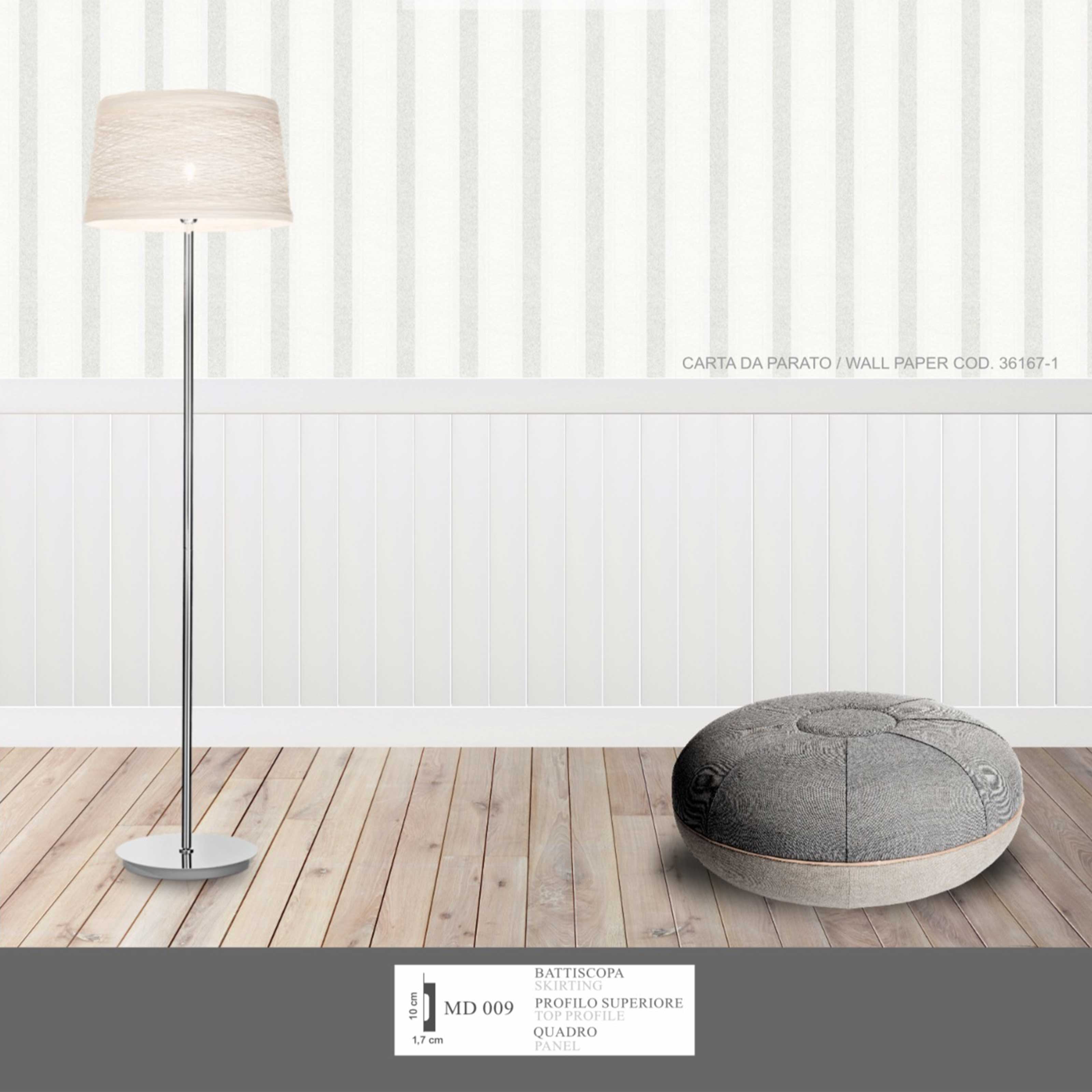 KIT 2mq di Boiserie Già tagliate Autoadesive in Polistrutturato pronte in 5min Mod. GEISA - Eternal Parquet