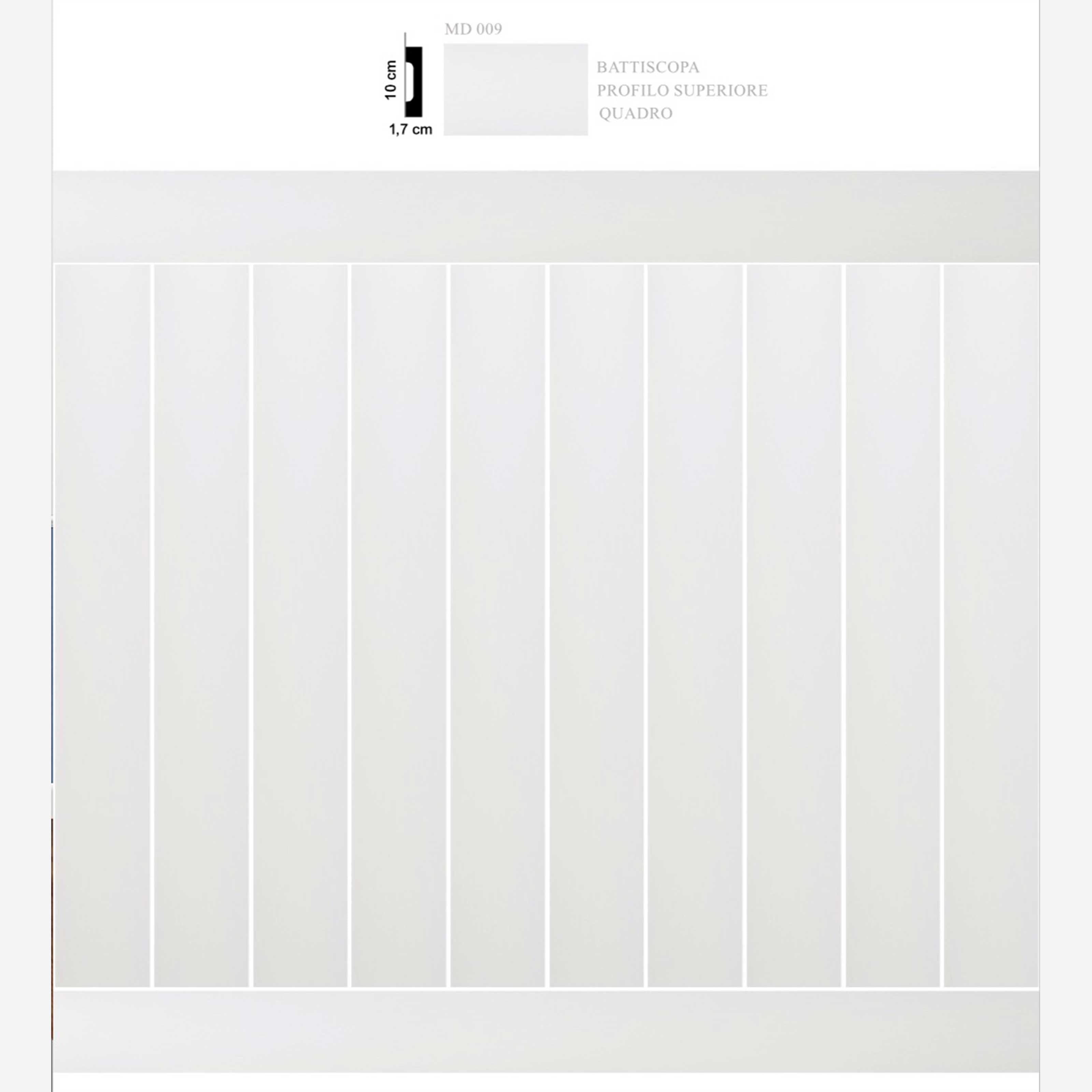 KIT 2mq di Boiserie Già tagliate Autoadesive in Polistrutturato pronte in 5min Mod. GEISA - Eternal Parquet