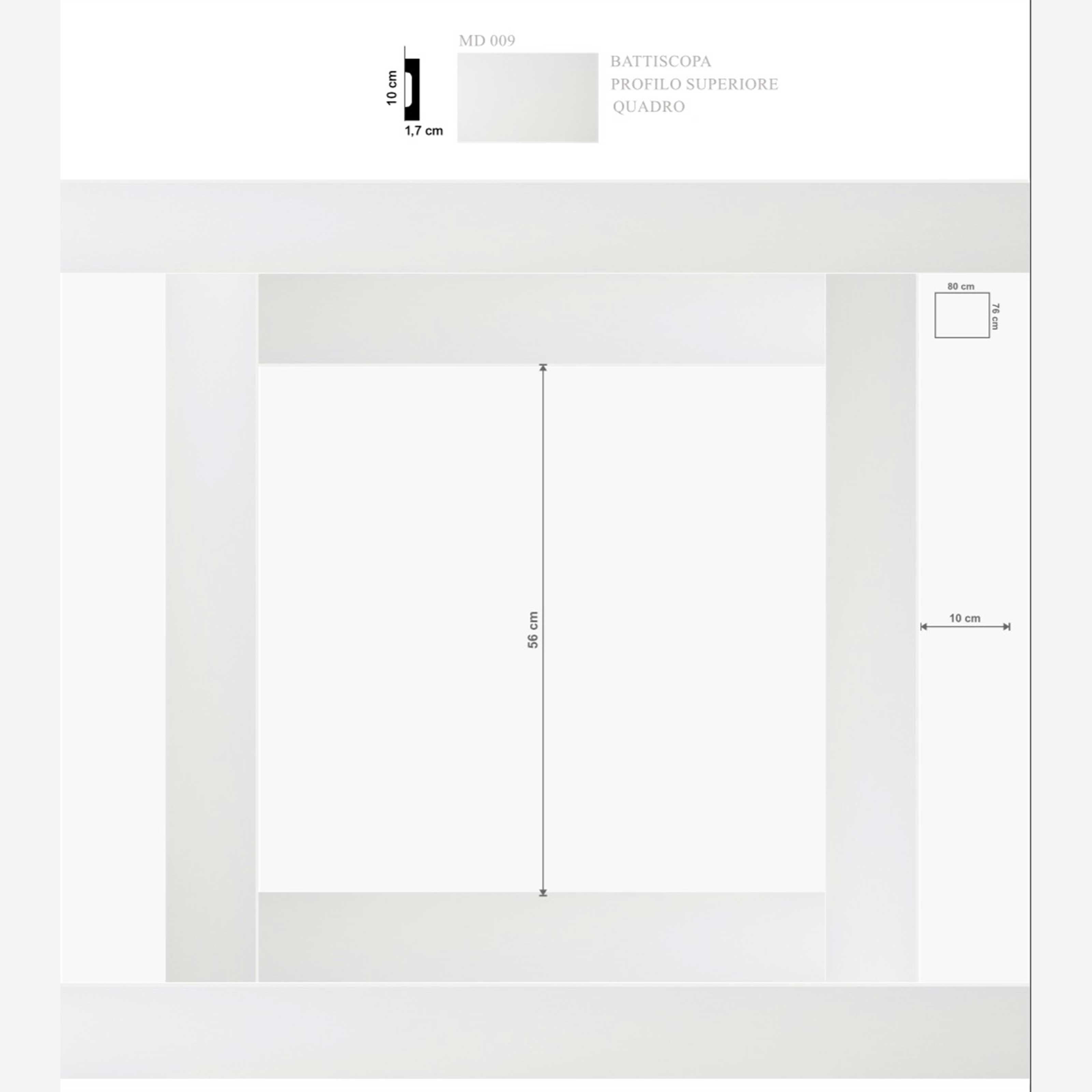 KIT 2mq di Boiserie Già tagliate Autoadesive in Polistrutturato pronte in 5min Mod. ILARIA - Eternal Parquet