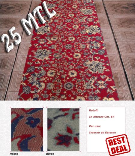 PASSATOIA TAPPETO 25ML mod "CASTLE" per cerimonie, alberghi, matrimoni e feste - Eternal Parquet