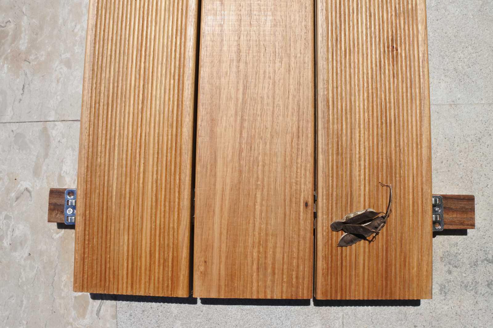 ****ALL INCLUSIVE**** Decking per Esterno in TEAK in listoni 19X130X1800/2200 compresi magatelli in merbau, clip in acciaio e viti a scomparsa - Eternal Parquet