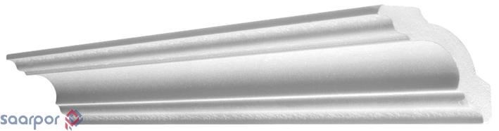 30ML di Cornice in polistirolo per soffitto modello "CILIEGIA" (15 aste da 2ML) - Eternal Parquet