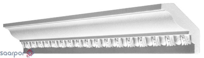 30ML di Cornice in polistirolo per soffitto modello "GISELLE" (15 aste da 2ML) - Eternal Parquet