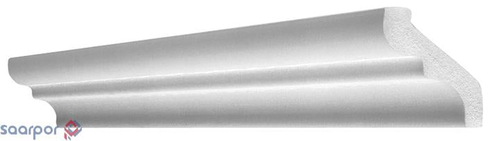 30ML di Cornice in polistirolo per soffitto modello "MAGNOLIA" (15 aste da 2ML) - Eternal Parquet