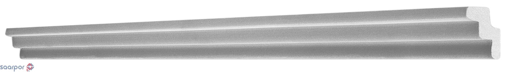 30ML di Cornice in polistirolo per soffitto modello "TULIPANO" (15 aste da 2ML) - Eternal Parquet