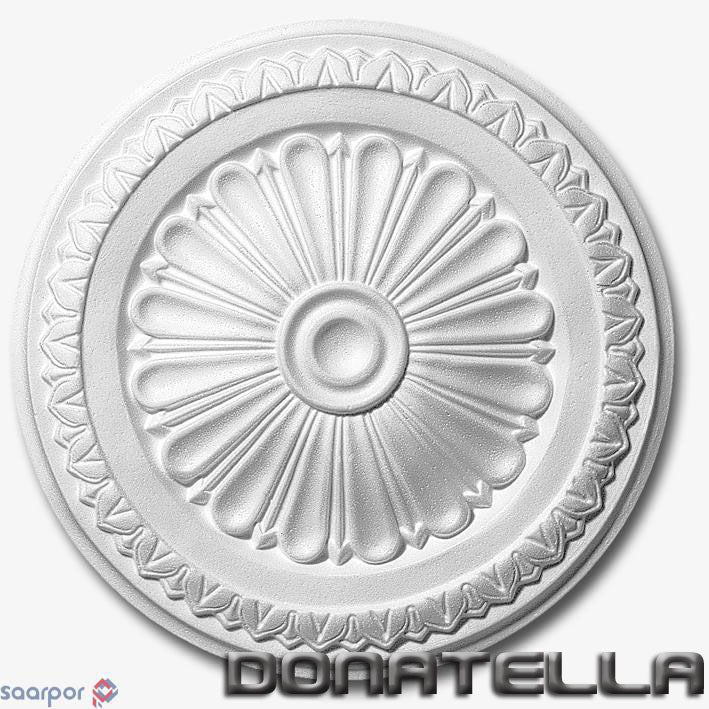 Rosone in polistirolo per soffitto modello DONATELLA diametro cm32 - Eternal Parquet