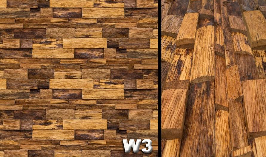 Parete in legno invecchiato rivestimento finito ad olio in 15 Modelli differenti - Eternal Parquet