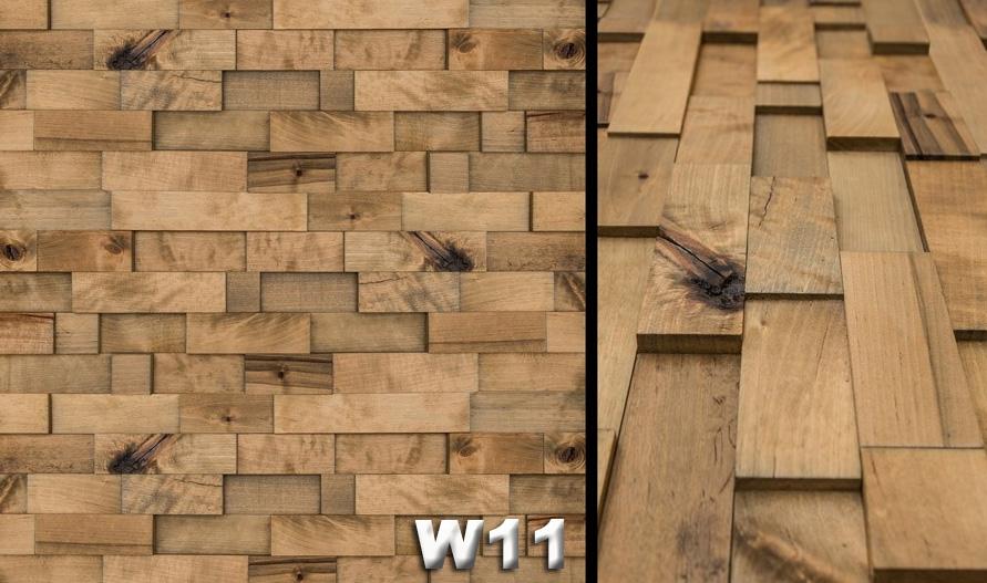 Parete in legno invecchiato rivestimento finito ad olio in 15 Modelli differenti - Eternal Parquet