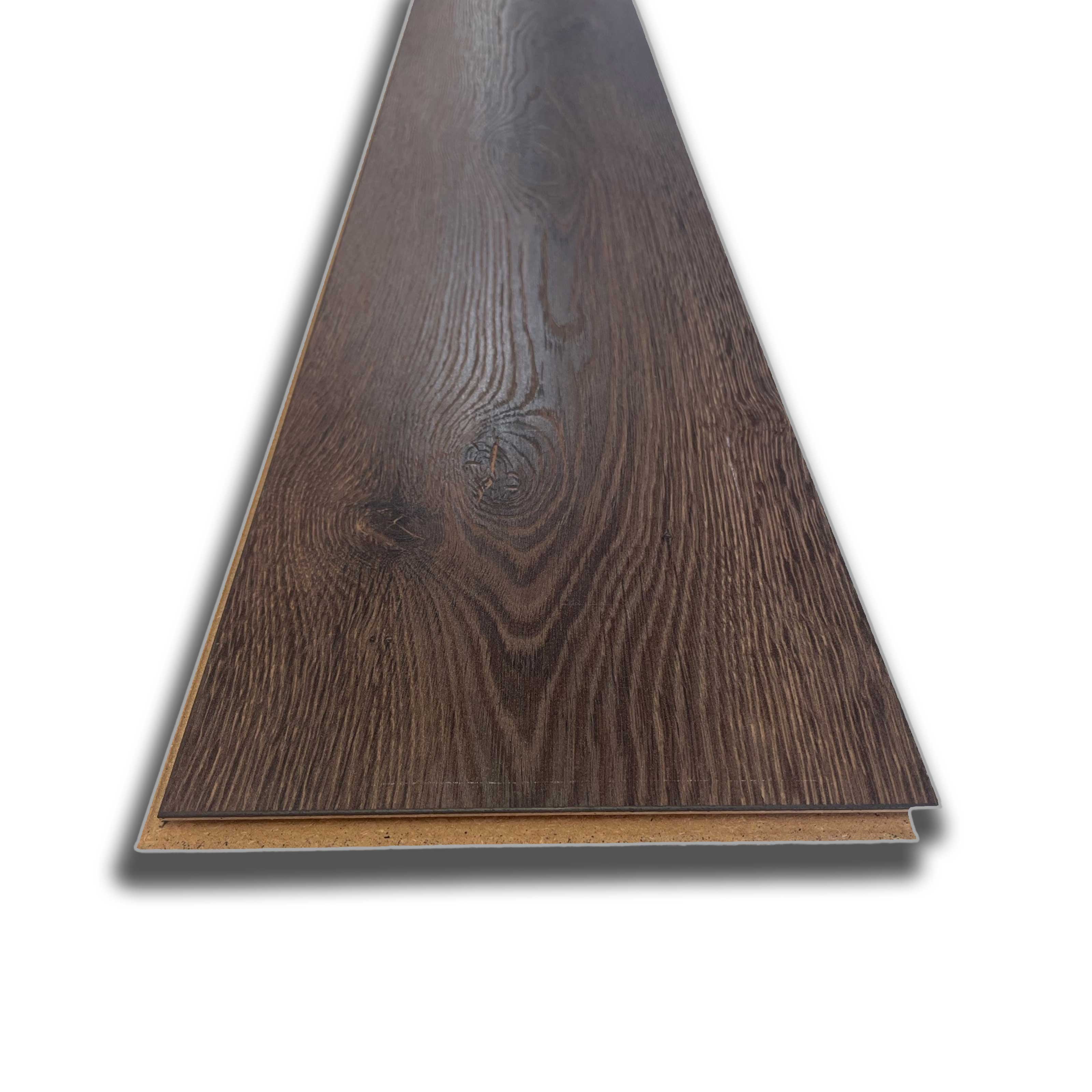 Pavimento in laminato 8mm Click Spazzolato bisellato Quercia Thermo 197x1205 - Eternal Parquet