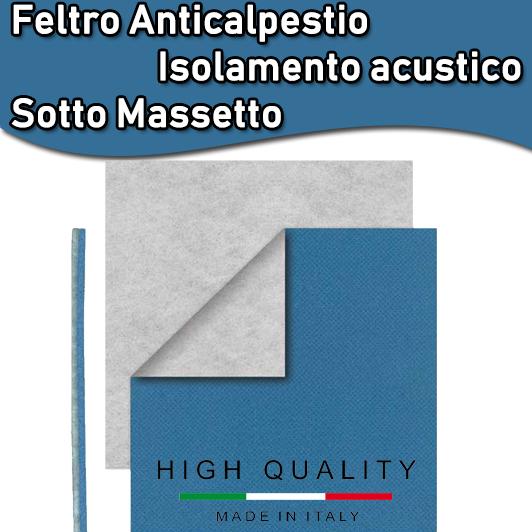 Rotolo Isolante Acustico Sotto Massetto Resistente Anticalpestio Antivibrante - Eternal Parquet