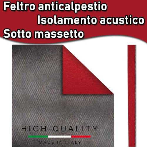 Rotolo Isolante Acustico Antivibrante Anticalpestio Sotto Massetto Resistente - Eternal Parquet