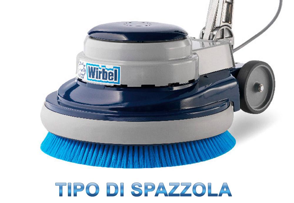 Monospazzola "C 143 L 08" Lavapavimenti Levigatura Legno Moquette, Marmo, Pietra - Eternal Parquet