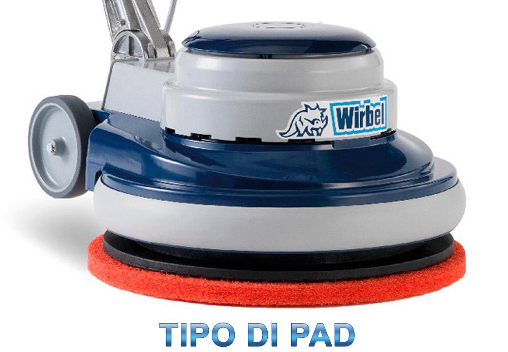 Monospazzola "C 143 L 08" Lavapavimenti Levigatura Legno Moquette, Marmo, Pietra - Eternal Parquet