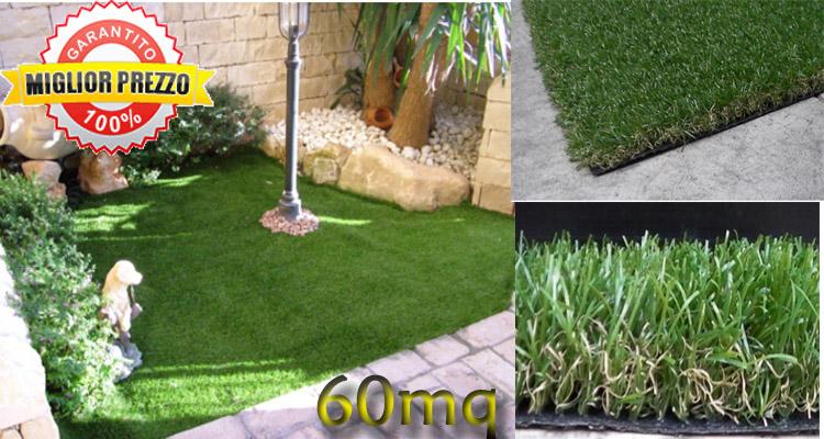 Prato ALTO realistico in erba sintetica tufting 100% polypropylene da 35mm (4mtx15) ROTOLO DA 60MQ - Eternal Parquet