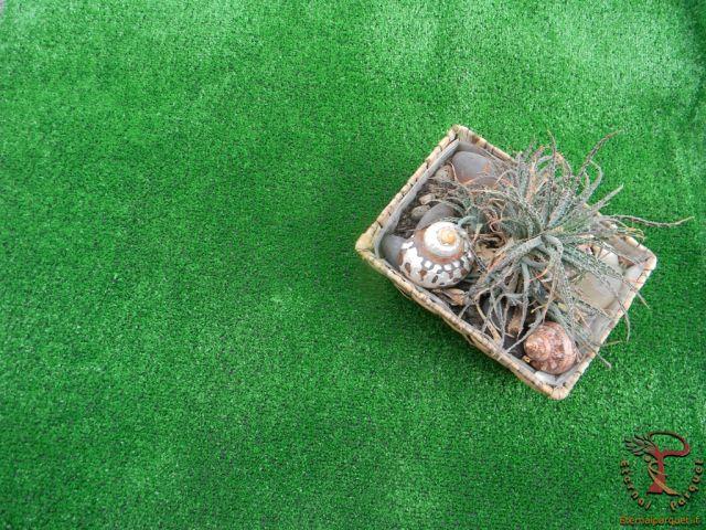 Prato in erba sintetica ROTOLO DA 50MQ tufting 100% polypropylene da 8mm (2mtx25) verde - Eternal Parquet