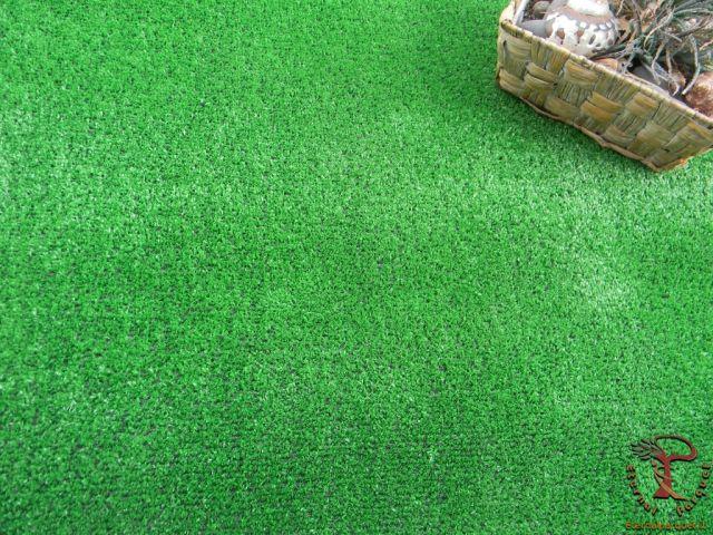 Prato in erba sintetica ROTOLO DA 50MQ tufting 100% polypropylene da 8mm (2mtx25) verde - Eternal Parquet