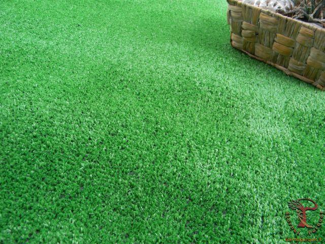 Prato in erba sintetica ROTOLO DA 50MQ tufting 100% polypropylene da 8mm (2mtx25) verde - Eternal Parquet