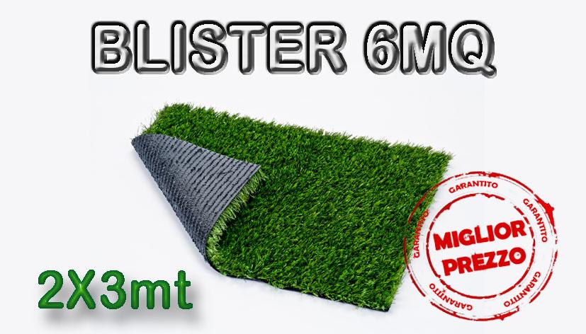 Prato in erba sintetica tufting 100% polypropylene da 8mm rotolo da 6mq (2x3) - Eternal Parquet