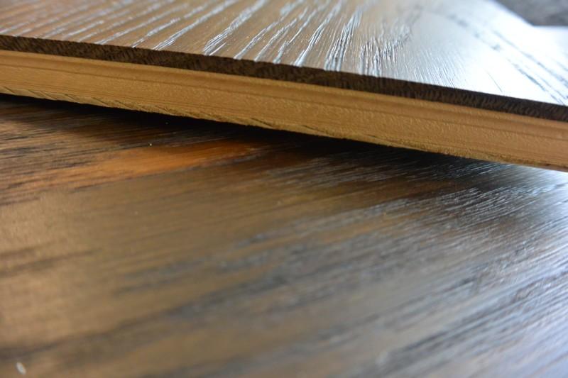 Maxilistone prefinito EKO SUBLIME PLANK mod.NIGHTFALL 221x14x2200 in rovere TERMOTRATTATO Spazzolato oliato eco senza nodi e bisellatura 2 lati