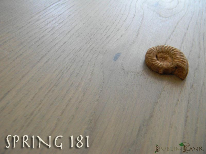 Maxilistone prefinito EKO SUBLIME PLANK mod.SPRING in rovere Grigio Fango Spazzolato oliato eco nodato e bisellatura 2 lati 181x14x2200 - Eternal Parquet