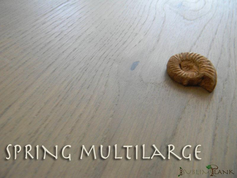 Maxilistone prefinito in rovere Grigio Fango EKO SUBLIME PLANK mod.SPRING MULTILARGHEZZA 139/181/221x14x2200 Spazzolato oliato eco nodato e bisellatura 2 lati