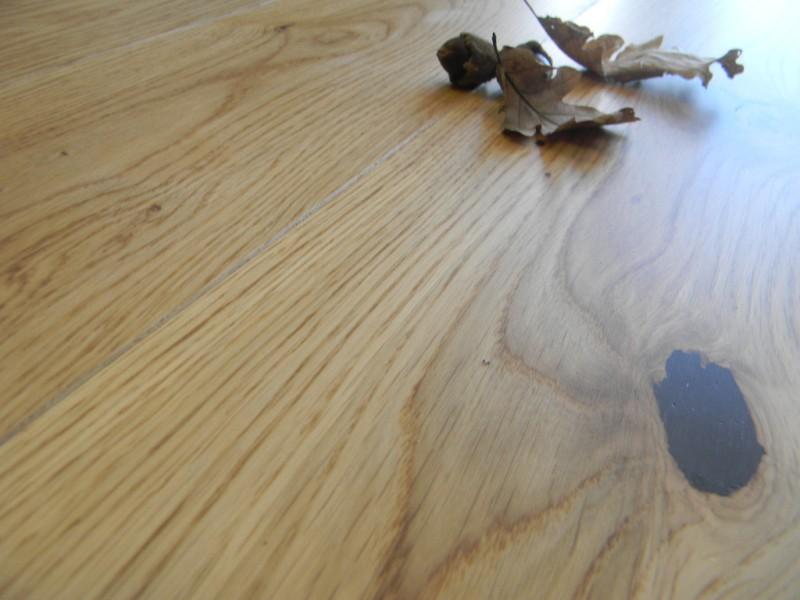 Maxilistone prefinito mod. SUNSET 181x14x2200 EKO SUBLIME PLANK in rovere verniciato eco liscio con nodi stuccati e bisellatura 2 lati - Eternal Parquet