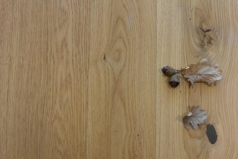 Maxilistone prefinito mod. SUNSET 181x14x2200 EKO SUBLIME PLANK in rovere verniciato eco liscio con nodi stuccati e bisellatura 2 lati - Eternal Parquet