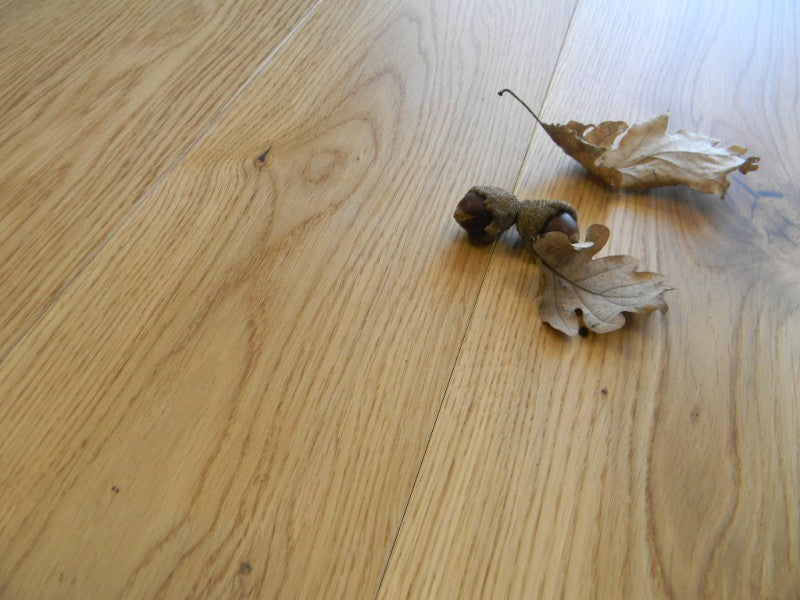 Maxilistone prefinito mod. SUNSET 181x14x2200 EKO SUBLIME PLANK in rovere verniciato eco liscio con nodi stuccati e bisellatura 2 lati - Eternal Parquet