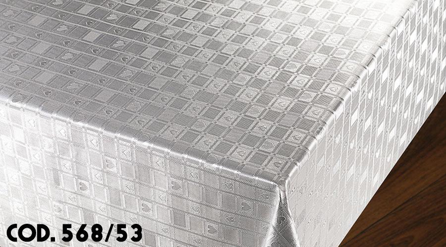 ROTOLO DA 20ML di Tovaglia CRISTAL PVC metallizzato al metro x tavoli, pizzerie - Eternal Parquet