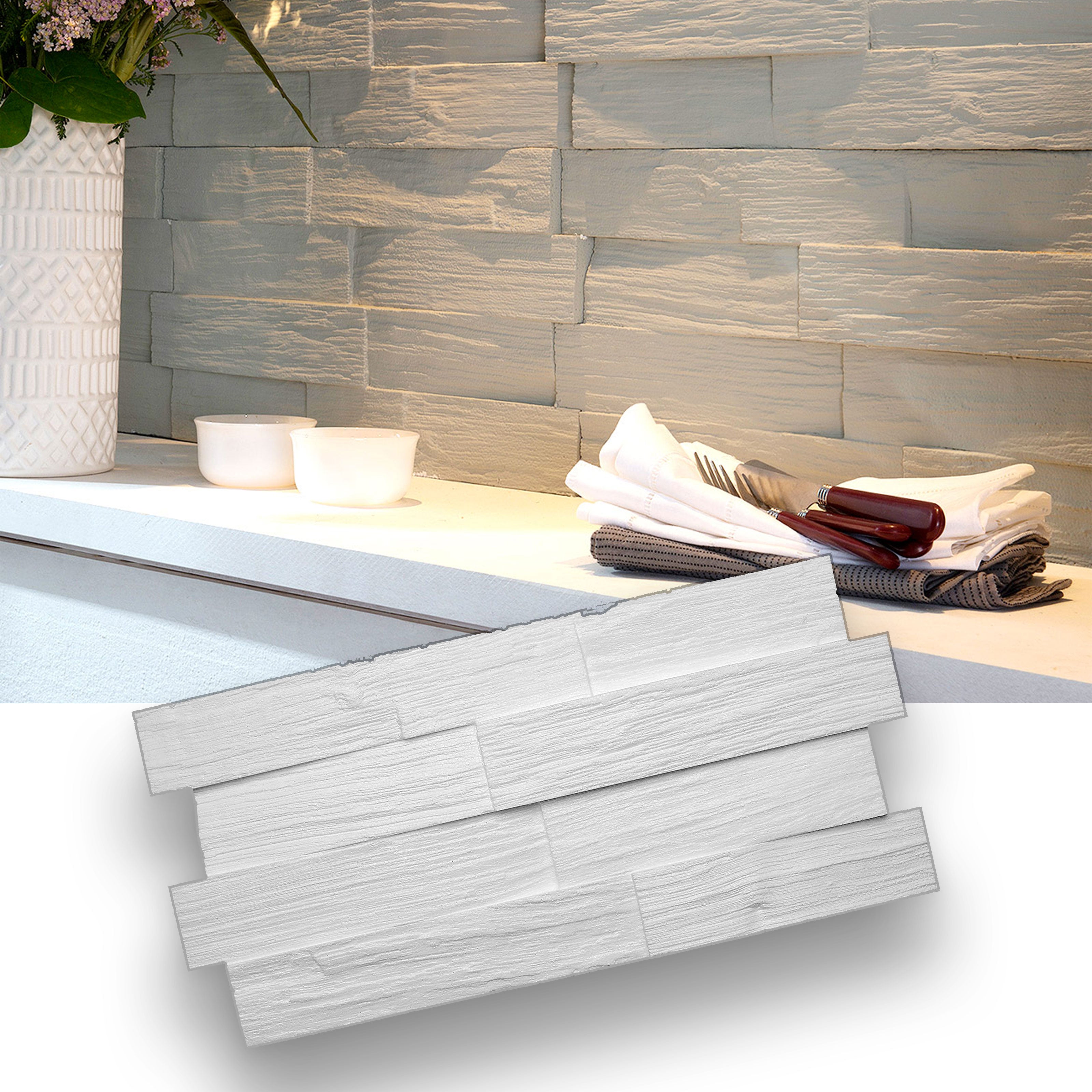 €2,49 al pezzo Rivestimento a parete in EPS spesso e compatto effetto legno, isolante, verniciabile e facile da posare - Eternal Parquet