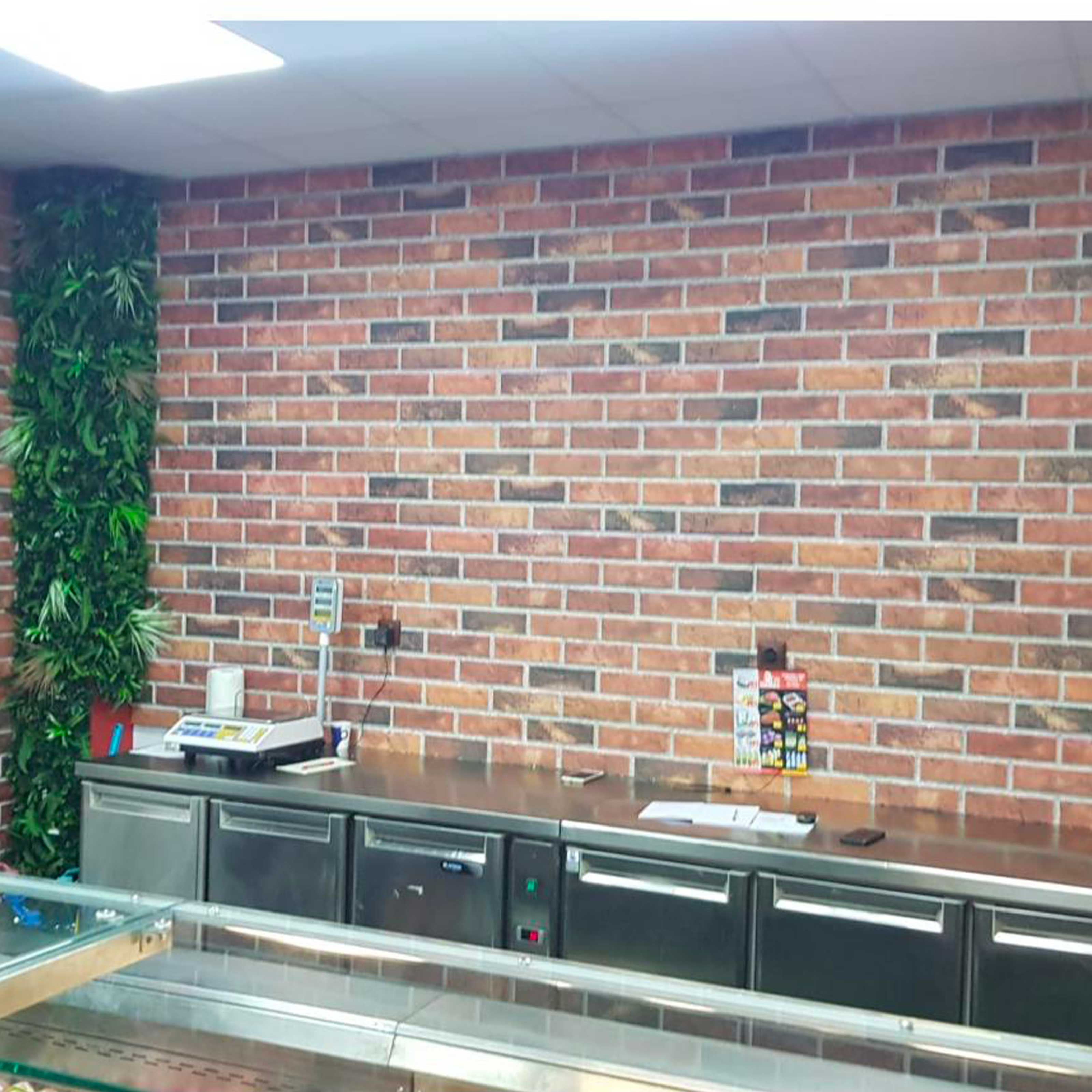 CAPPOTTO esterno - interno isolante in STYROFOAM 3D da 2cm con sabbiatura e malta mattoni Stonalizzati - Eternal Parquet