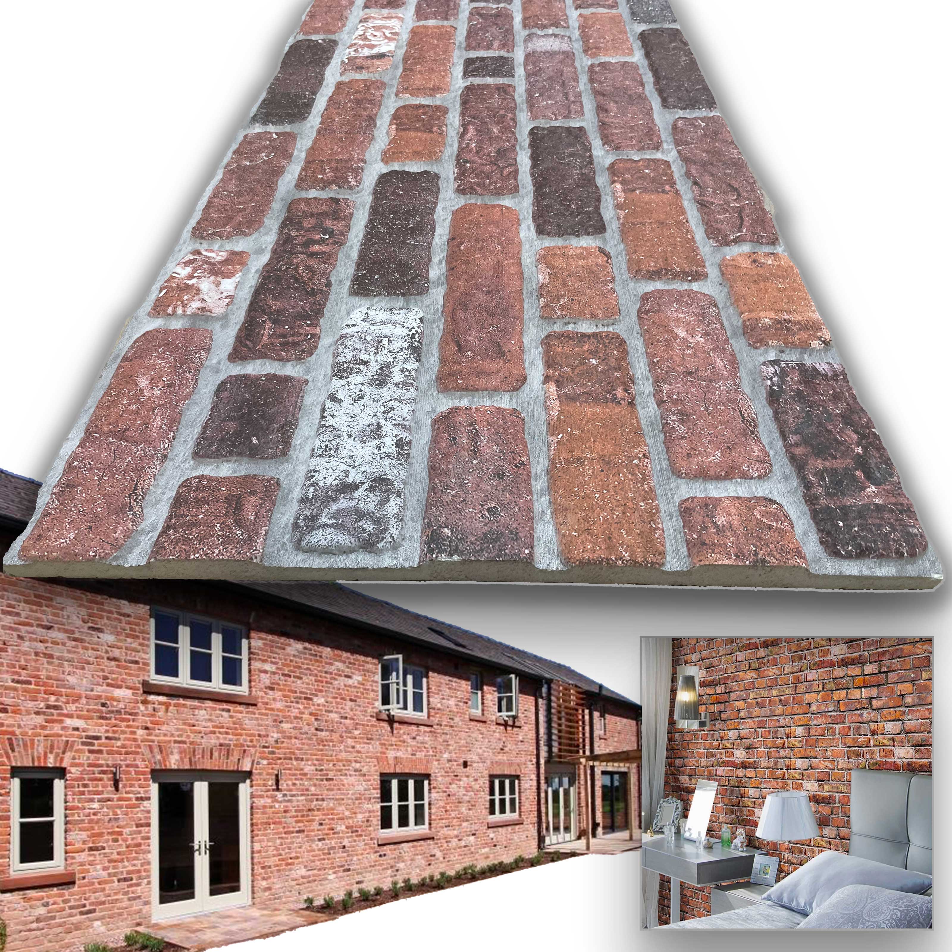 CAPPOTTO esterno - interno isolante in STYROFOAM 3D da 2cm con sabbiatura e malta mattoni vecchi - Eternal Parquet