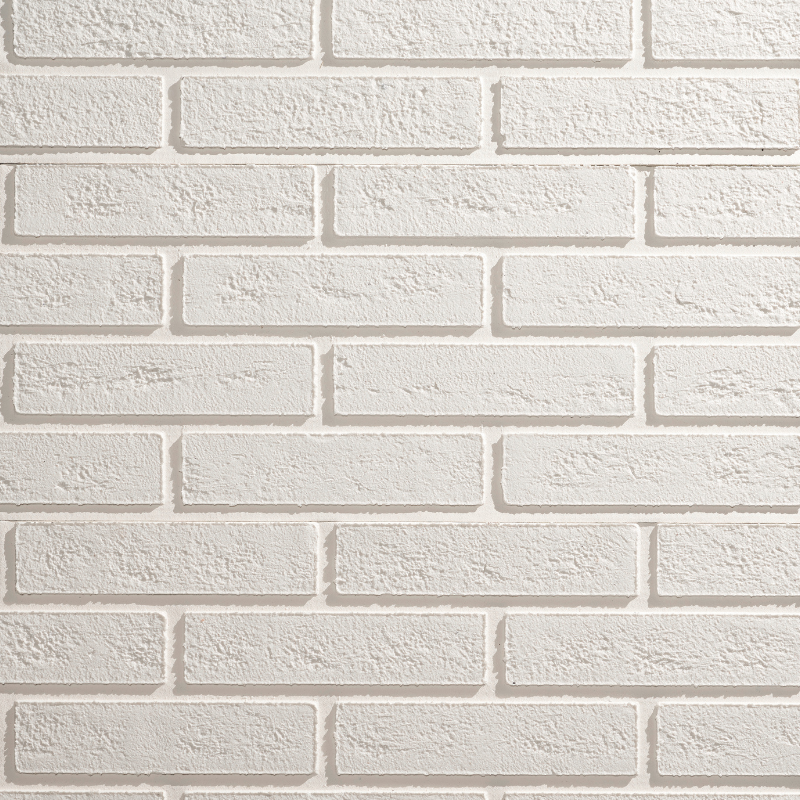 RIVESTIMENTO esterno - interno isolante FLEX 248X770X5mm con mattoni BIANCHI Ultrarealistici - Eternal Parquet