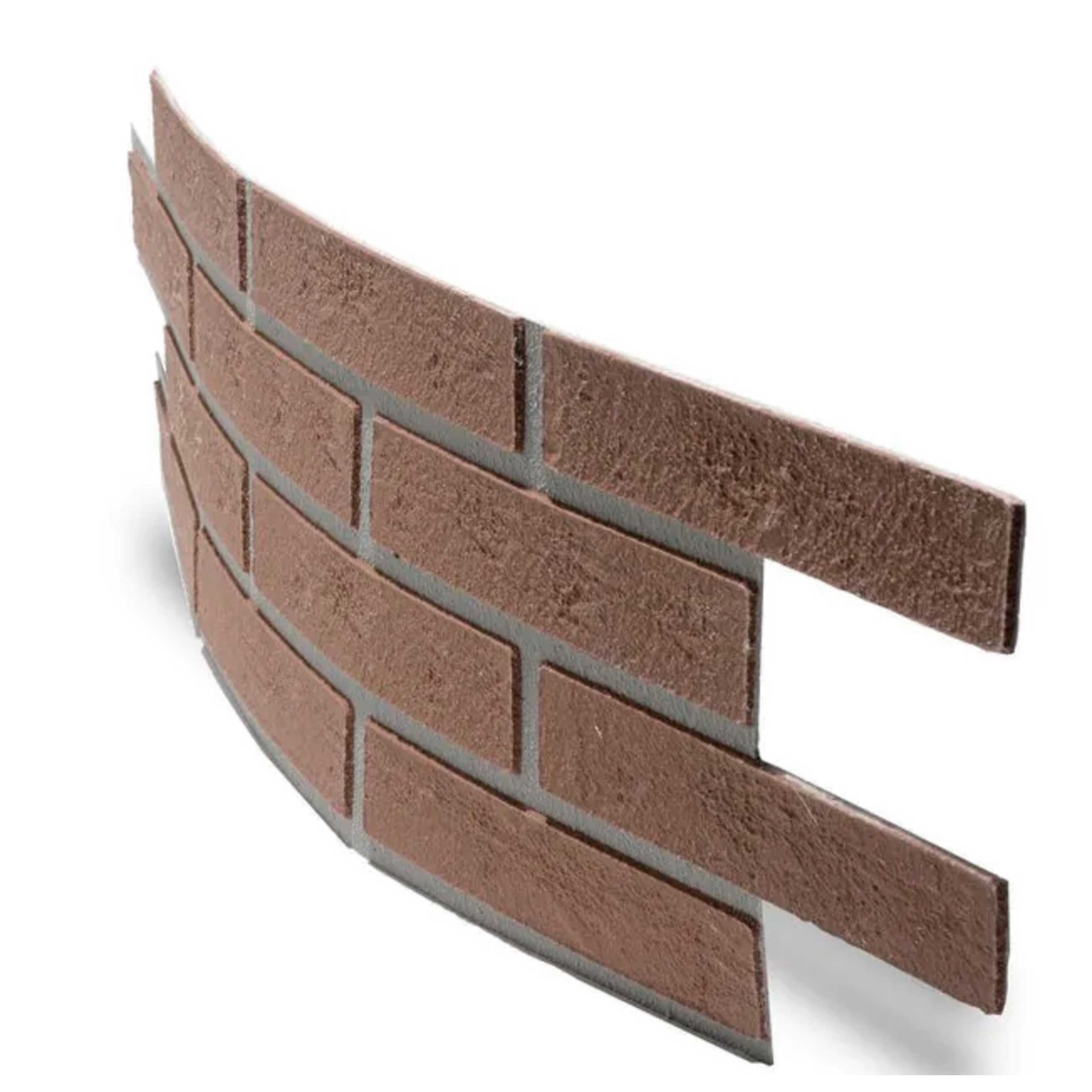 RIVESTIMENTO esterno - interno isolante FLEX 248X770X5mm con mattoni BRUNI Ultrarealistici - Eternal Parquet