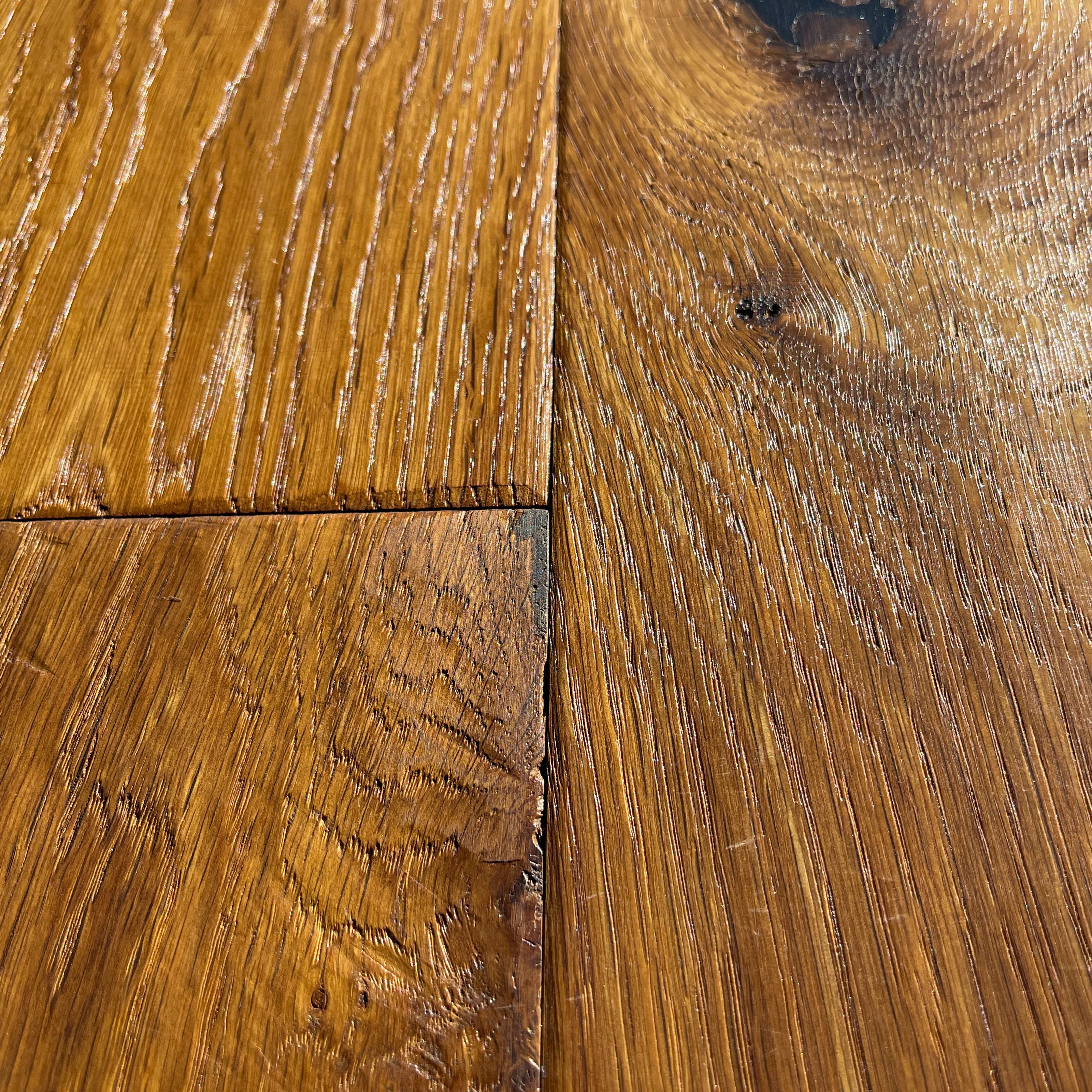 Maxilistone parquet "I MANUFATTI" quercia Thermo Olio/Cera 12x158x600/1830 piallata e bisellata a mano - Eternal Parquet