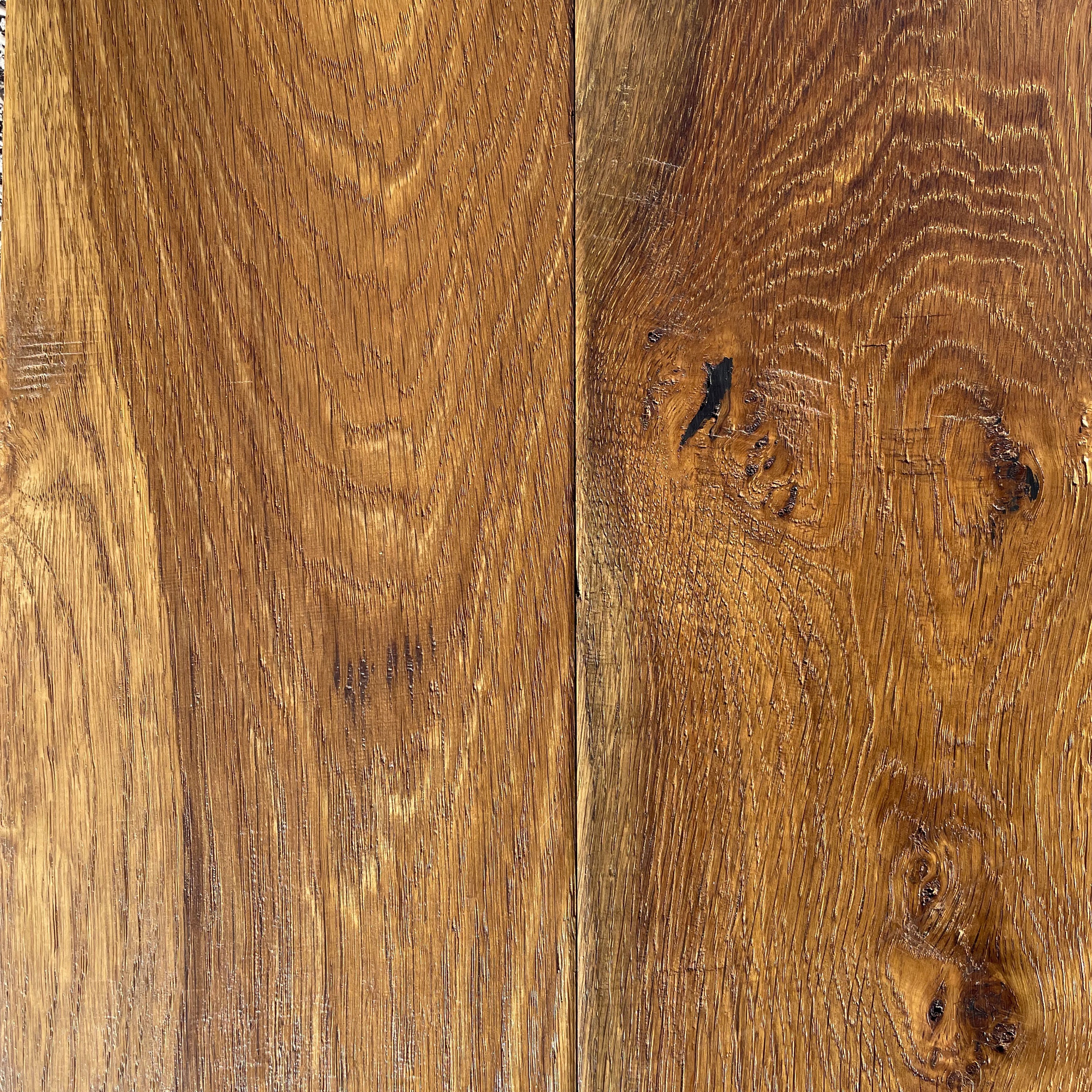 Maxilistone parquet "I MANUFATTI" quercia Thermo Olio/Cera 12x158x600/1830 piallata e bisellata a mano - Eternal Parquet