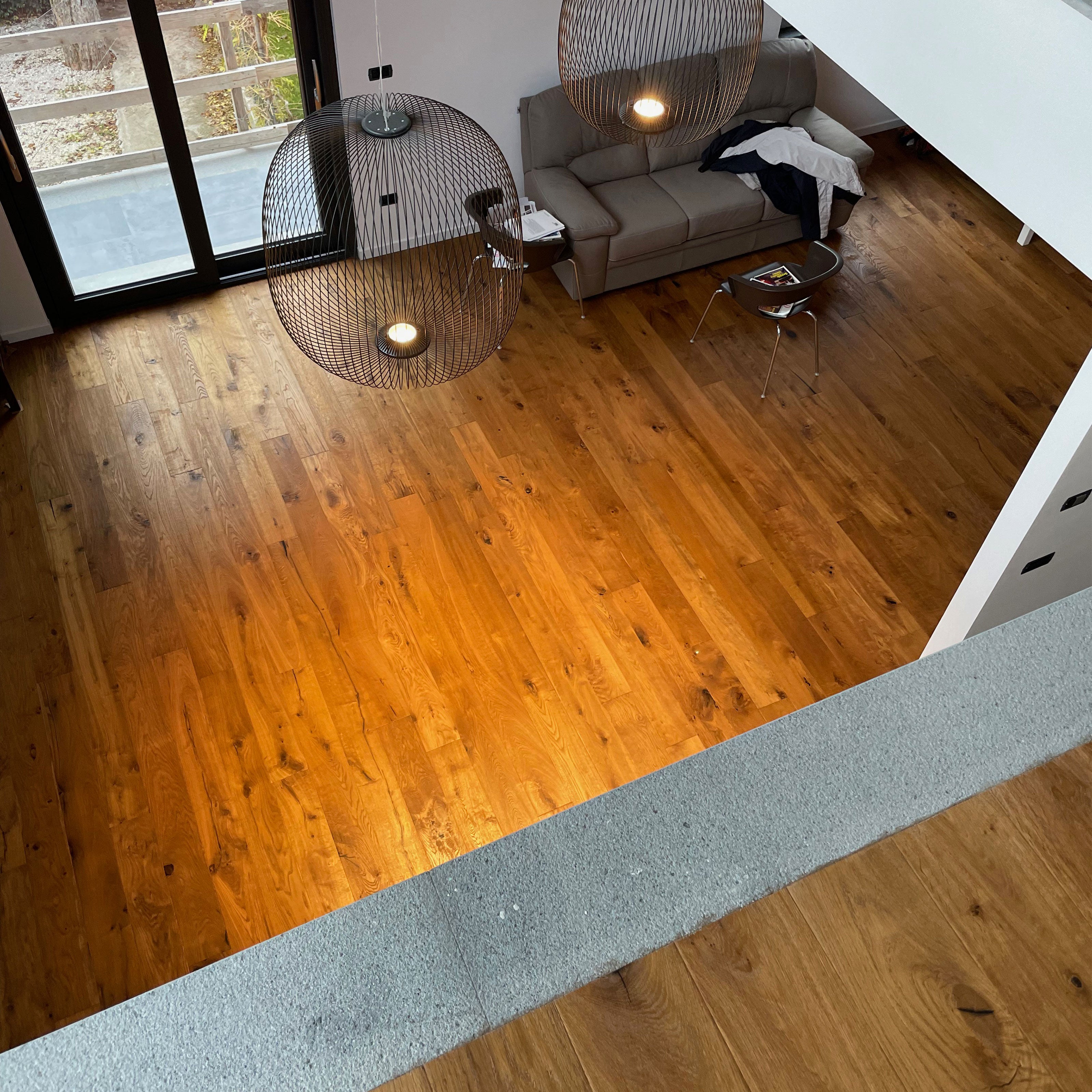 Maxilistone parquet "I MANUFATTI" quercia Thermo Olio/Cera 12x158x600/1830 piallata e bisellata a mano - Eternal Parquet