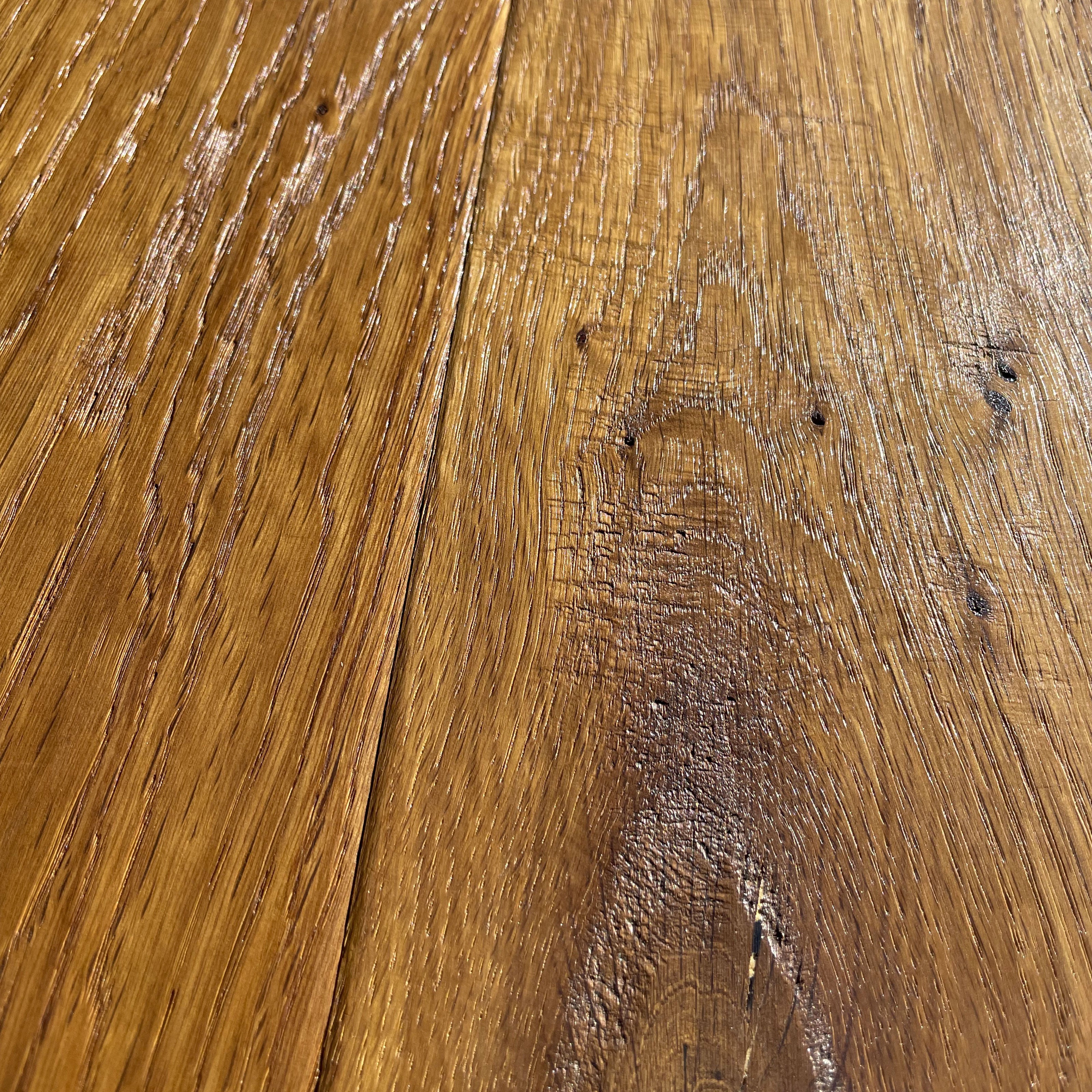 Maxilistone parquet "I MANUFATTI" quercia Thermo Olio/Cera 12x158x600/1830 piallata e bisellata a mano - Eternal Parquet