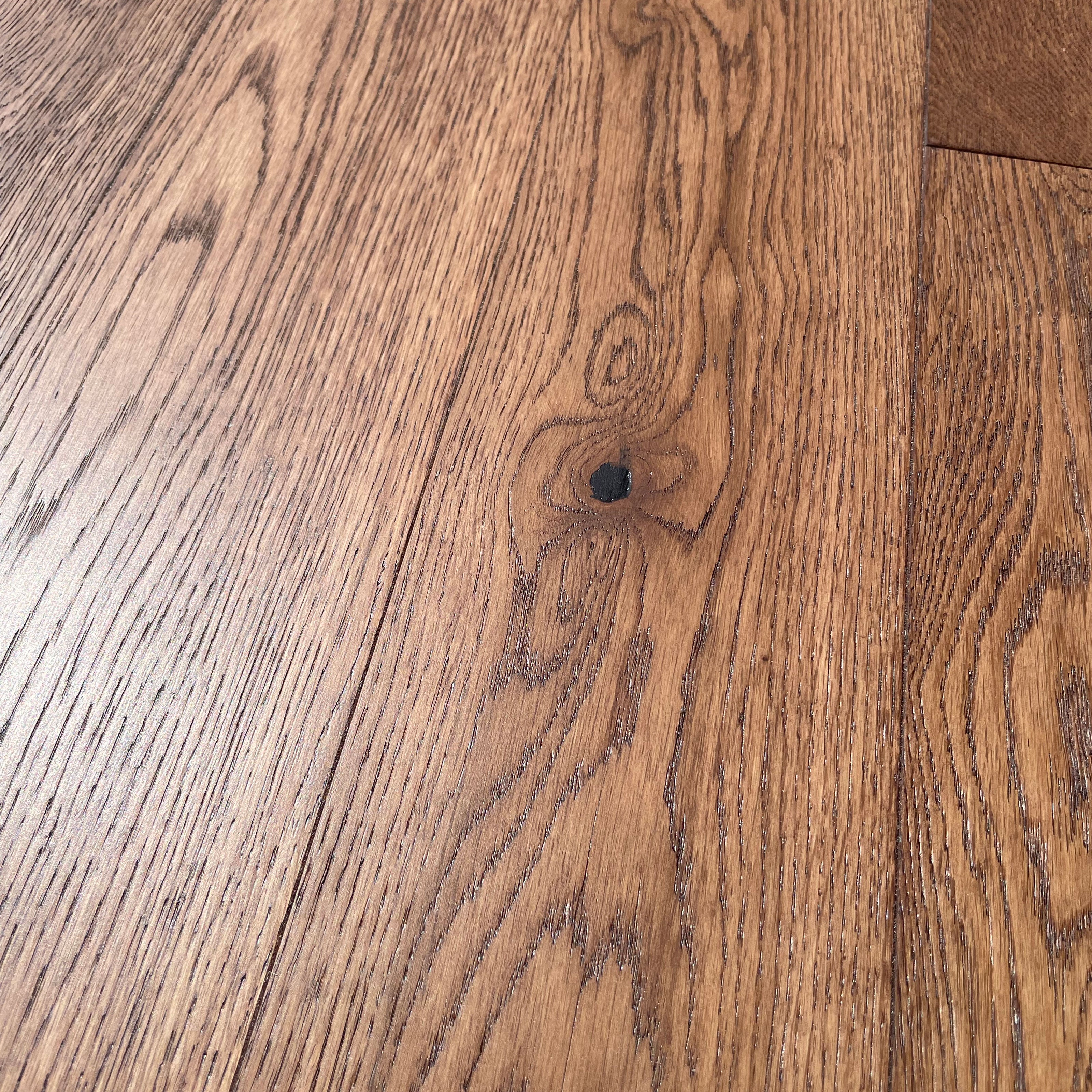 Pavimento in legno di rovere prefinito verniciato spazz. 10x125x900 linea PLANET mod. CANYON - Eternal Parquet