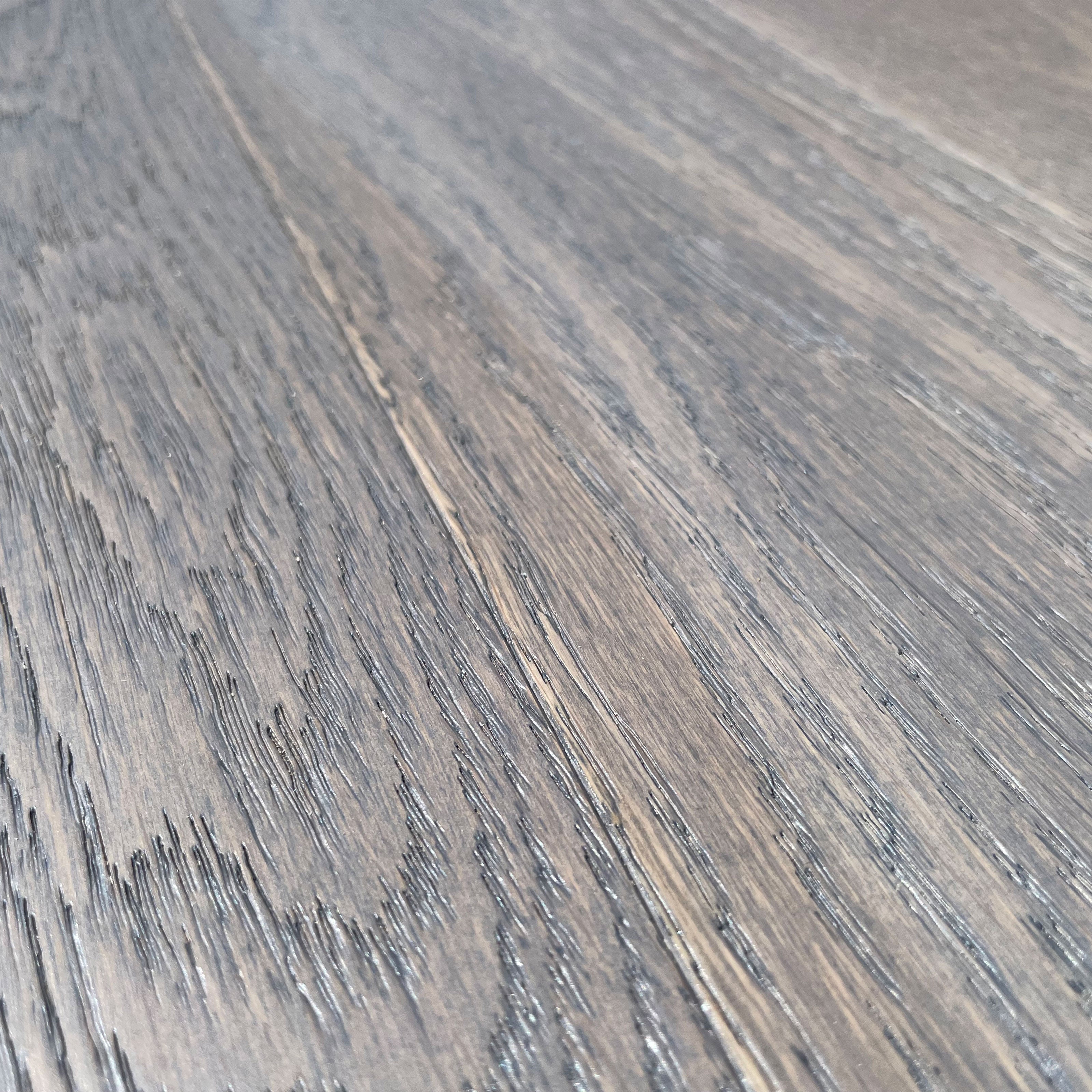Pavimento in legno di rovere prefinito verniciato spazz. 10x125x900 linea PLANET mod. SWAMP - Eternal Parquet