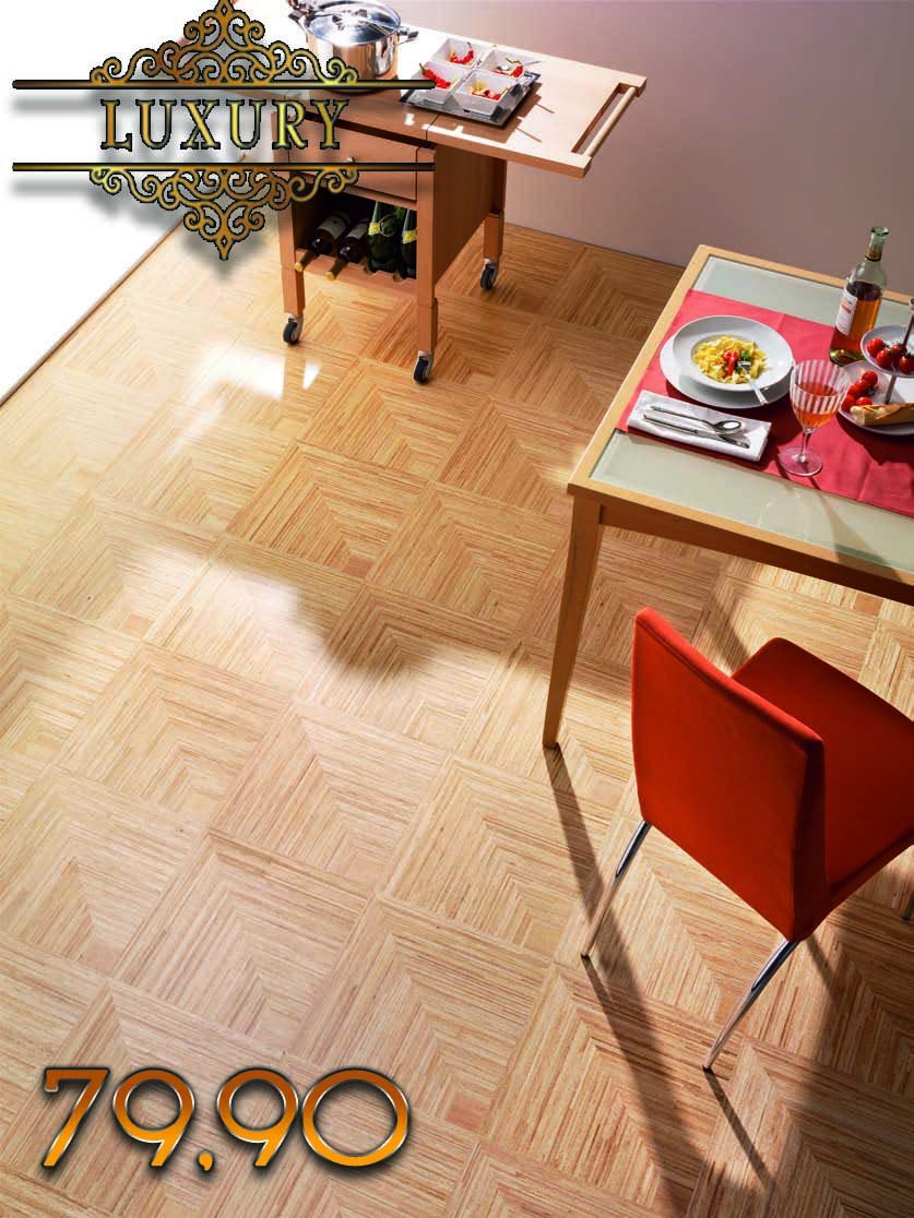 ***LOTTO STOCK*** 80 MQ parquet prefinito 390x390x14mm QUIRINALE in HEVEA classico quadrotte finline verniciato semilucido - Eternal Parquet