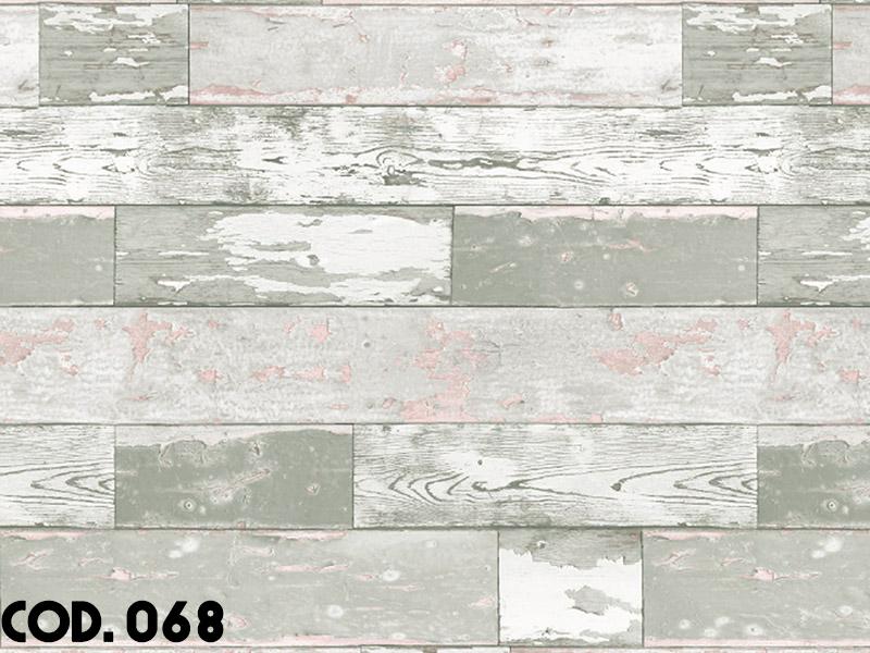 Rotolo di plastica adesiva effetto Mattoni, legno, pietre 15mt x 45cm per mobili - Eternal Parquet