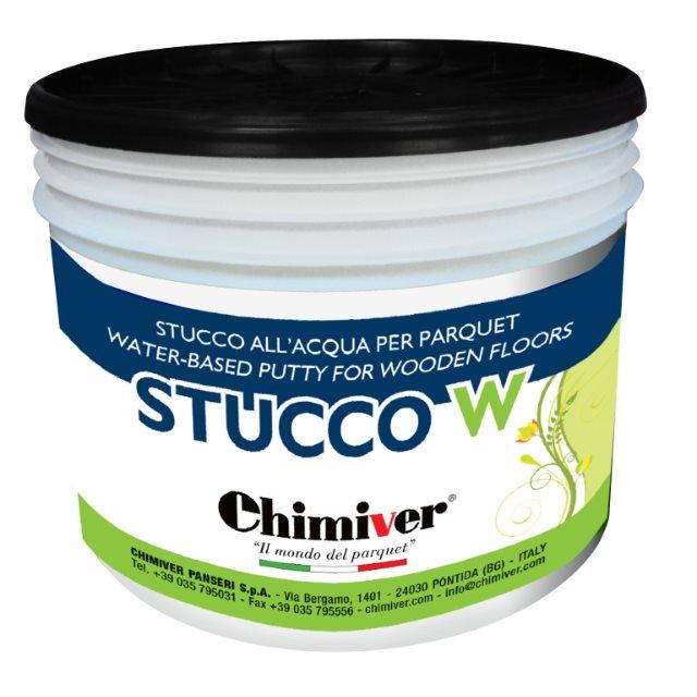 Stucco W monocomponente all'acqua stucco per parquet colori a scelta 5L Chimiver - Eternal Parquet