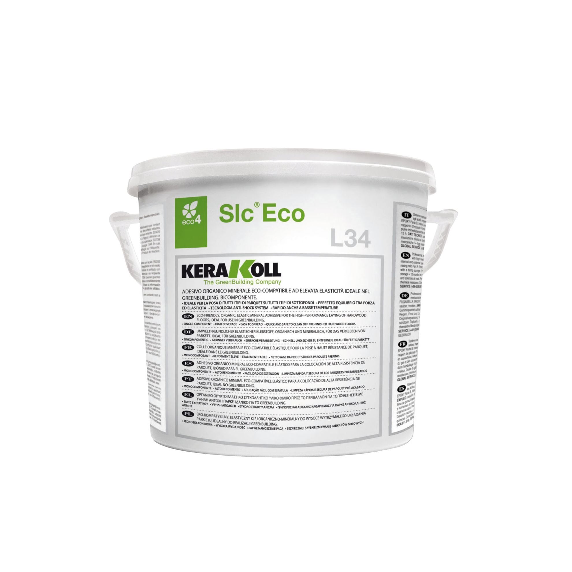 Colla 10Kg SLC Eco L34 Ideale per la Posa del Parquet e Sottofondi Kerakoll - Eternal Parquet