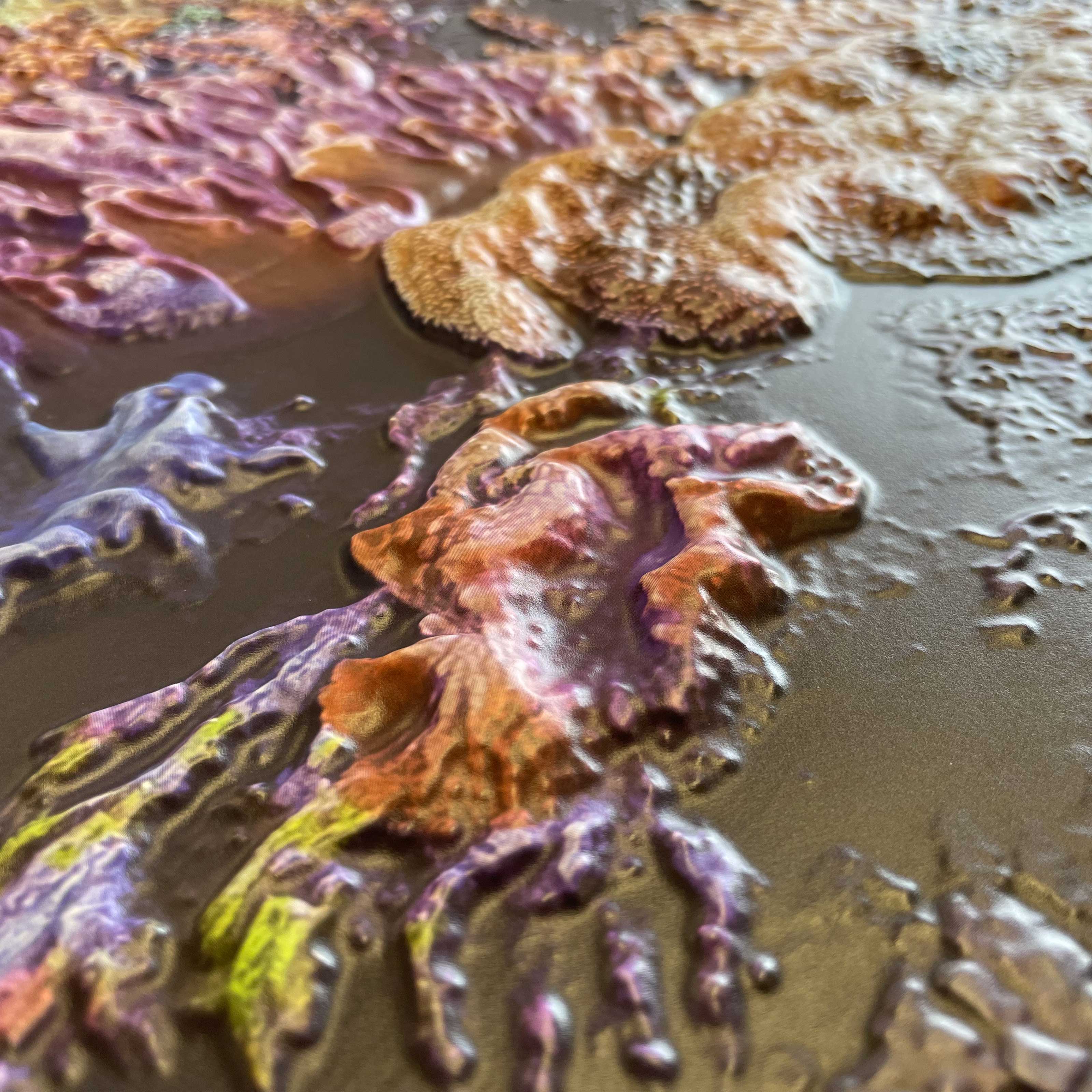 Pannelli 3D Rivestimento a parete in PVC di design per cucine, pub, bagni, salotti, ristoranti, negozi - Eternal Parquet