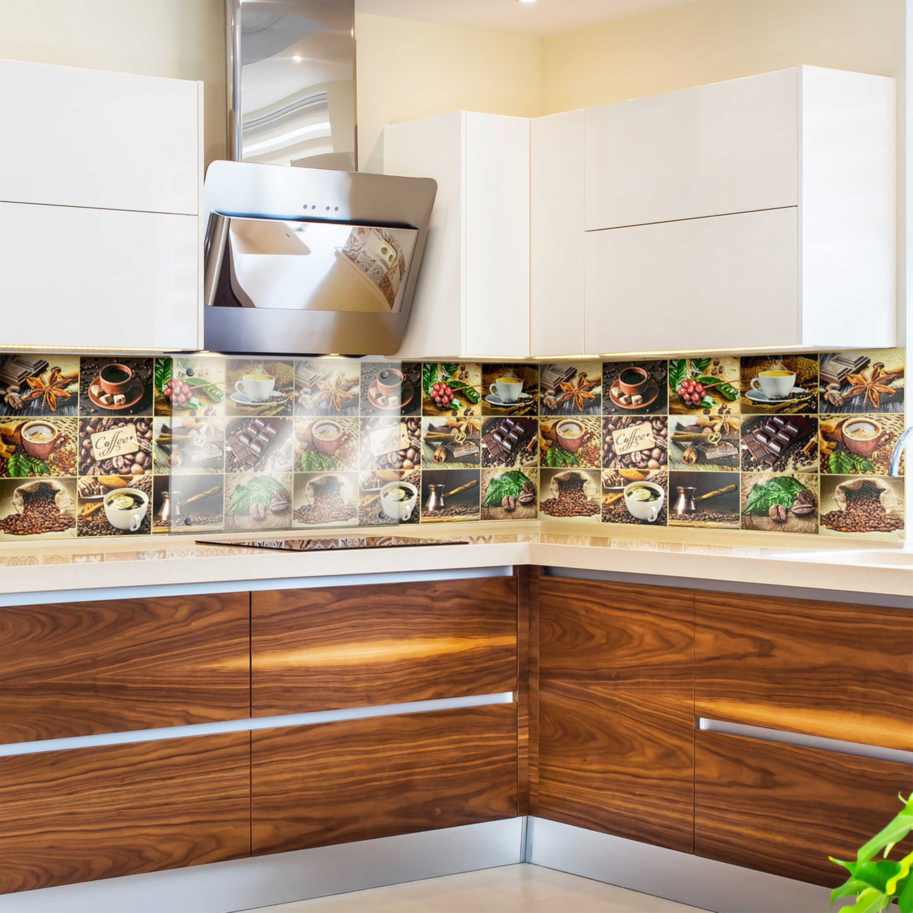 Pannelli 3D Rivestimento a parete in PVC di design per cucine, pub, bagni, salotti, ristoranti, negozi - Eternal Parquet