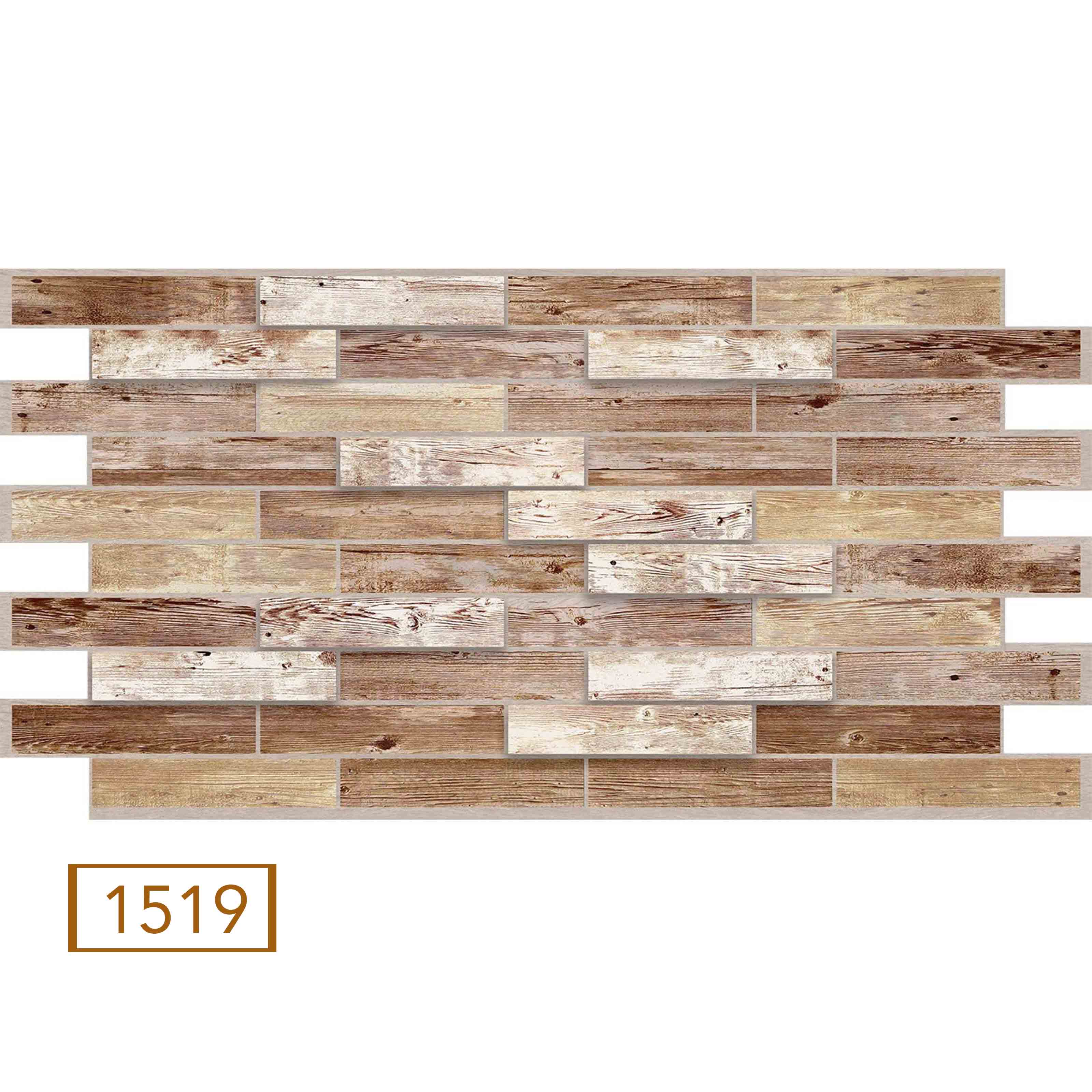 Pannelli 3D Rivestimento a parete in PVC effetto pietra,mattoni,ceramiche, legno Realistici e isolanti. Eternal Parquet